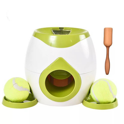 Interactive Pet Feeder and Fetcher Toy