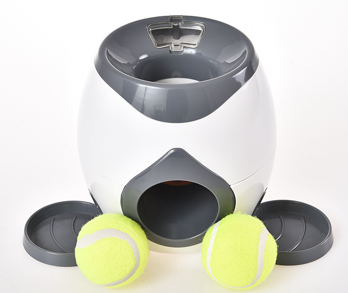 Interactive Pet Feeder and Fetcher Toy