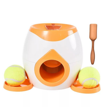 Interactive Pet Feeder and Fetcher Toy
