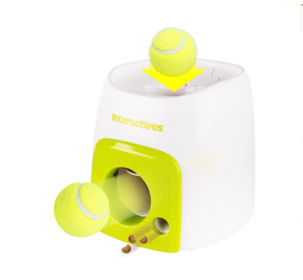 Interactive Pet Feeder and Fetcher Toy